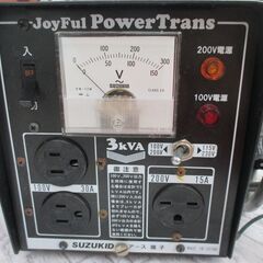 スズキッド JPT-30 トランス 3KVA 中古品 【ハンズクラフト宜野湾店】の画像
