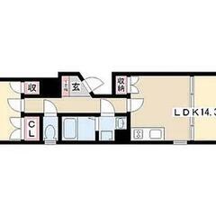 🍀初期費用0円！中島駅徒歩5分！ ネット無料！エアコン・モニターフォン完備 2LDK50㎡で広々！🍀 - 不動産