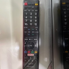 配送可【シャープ】40V液晶テレビ★2016年製　クリーニング済み/6ヶ月保証付き【管理番号11807】 の画像