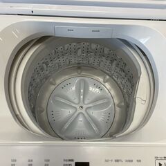 【NITORI】ニトリ 縦型洗濯機 6kg NT60T1WH 2025年製 美品 全自動電気洗濯機 生活家電 1人暮らし 動作確認済 ホワイト Y1897の画像