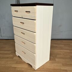 5段チェスト 衣類収納  整理タンス の画像
