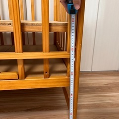 ベビーベッドの画像