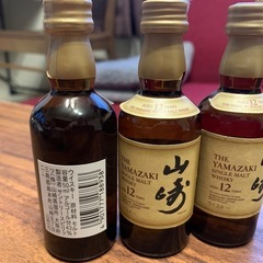 山崎12年ミニチュアボトルの画像