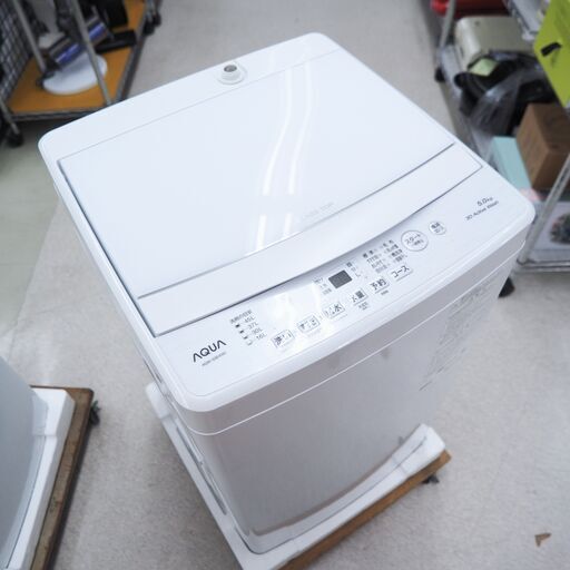 洗濯機　5㎏　アクア　AQW-S5E4　未使用品　価格　27,800円