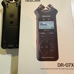 【美品】TASCAM レコーダー DR-07xの画像