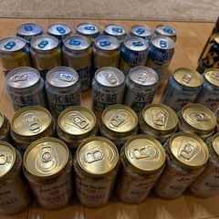 ★激安！ 早い者勝ち！ 【全59本 出品】  【1本あたり約118円】お酒、ビール、酎ハイ チューハイ ウイスキー 計59本   500ml 6本 350ml 53本の画像