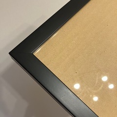 額縁　黒　八切りサイズの画像