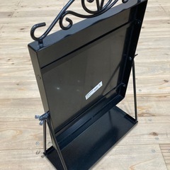 化粧鏡　黒色　IKEAの画像