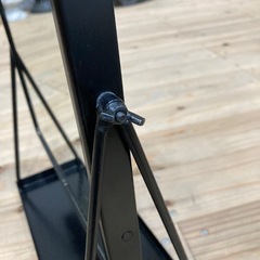 化粧鏡　黒色　IKEAの画像
