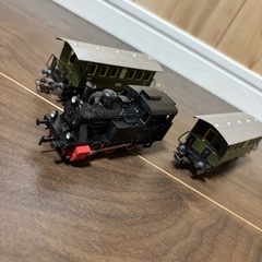 Märklin ビンテージ鉄道模型セット【蒸気機関車＋客車＋トランス付き】の画像