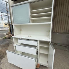松田家具　食器棚　中古　送料込み 楽天市場】松田 家具 食器 棚（横幅（cm）横幅：110 ～ 119.9cm