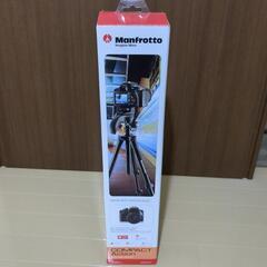 Manfrotto コンパクト三脚 MKCOMPACTACN-BK ブラック 未使用の画像