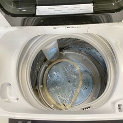 ジ296/ Hisense ハイセンス 全自動電気洗濯機 洗濯機 HW-T55C 5.5kg 2019年製の画像