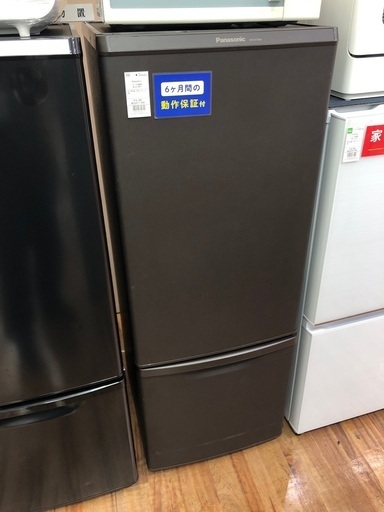 Panasonic パナソニック 2ドア冷蔵庫 NR-B17BW-T 2018年製