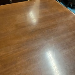 天然木　ダイニングテーブル　木製ダイニングテーブルの画像