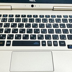 超軽量 NEC Corei7 第7世代 ノートPC SSD Windows11 フルHD Office2024 タッチパネル 折りたたみ可能の画像