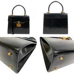 グッチ GUCCI ハンドバッグ レディロック ブラックの画像