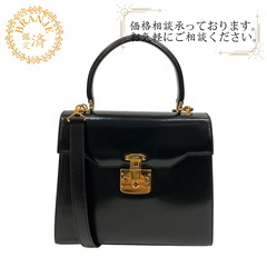 グッチ GUCCI ハンドバッグ レディロック ブラック