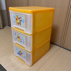 収納ケース　衣装ケース　3段の画像