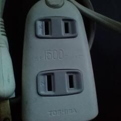 電源コード　3口　2m の画像