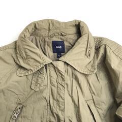 GAP【ギャップ】 マウンテンパーカー【メンズM/ベージュ/beige】収納フード/Tops/hoodie/jacket◆BJ035-iの画像