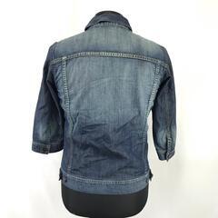 HARE【ハレ】デニムジャケット【メンズS/インディゴ染め】七分袖/アウター/ブルゾン/ブレザー/Jacket/Jumper◆BJ035-fの画像