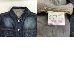 HARE【ハレ】デニムジャケット【メンズS/インディゴ染め】七分袖/アウター/ブルゾン/ブレザー/Jacket/Jumper◆BJ035-fの画像
