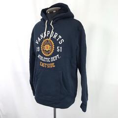 Van Sports【ヴァンスポーツ】 長袖スウェットパーカー【メンズL/ネイビー/navy】Tops/hoodie/jacket◆BJ035-eの画像
