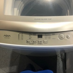 アクア　2021年製　7.0kg 洗濯機の画像