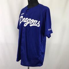 中日ドラゴンズ★2014/ユニフォーム ドラゴンズサードシャツ【メンズF/青/blue】野球/Tops/Shirt◆BJ035-bの画像