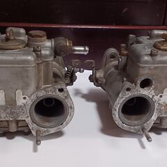 希少　中古ウエーバーキャブレター　40DCOE28 　2機セットの画像