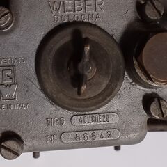 希少　中古ウエーバーキャブレター　40DCOE28 　2機セットの画像