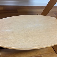 木製ベビーチェアの画像
