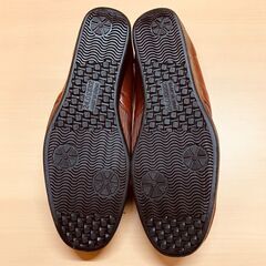 のびのびらくらく幅広甲ストレッチシューズ（ブラウン）24.0EEEEの画像