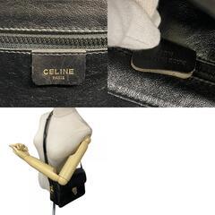 セリーヌ CELINE ショルダーバッグ トリオンフ ヴィンテージ ブラックの画像