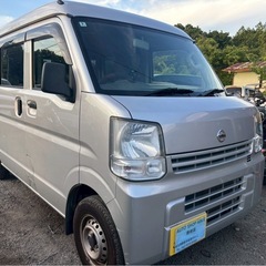 H29年式 日産 NV100クリッパーバン DXハイルーフ★総額24.8万円★車検令和9年2月まで 即日納車可能！機関良好 ナビ TV ETC 5AGS！燃費良い軽バン エアコンバッチリ！の画像