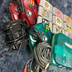 本体美品　任天堂64 本体　ソフトセット　ロクヨン　の画像