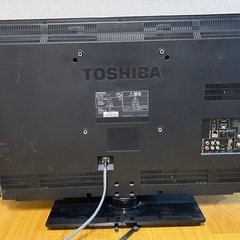 TOSHIBA 32型　REGZAの画像