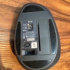 【ELECOM】静音 2.4GHz無線マウス "EX-G"5ボタン XLサイズの画像