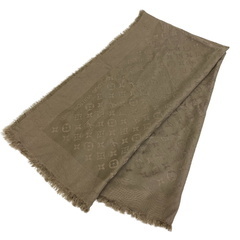 ルイヴィトン LOUIS VUITTON ストール モノグラム ヴォアル M75089 カーキグリーンの画像
