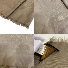 ルイヴィトン LOUIS VUITTON ストール モノグラム ヴォアル M75089 カーキグリーンの画像