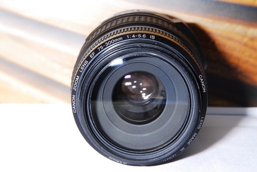 美品 Canon EF 75-300mm IS USM☆超望遠レンズ☆人気望遠！