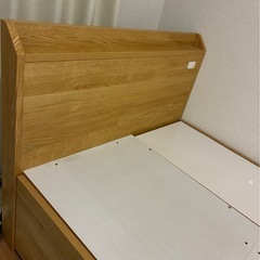 ニトリ　シングルベッドフレーム（ジオ2 LBR チェスト 40J)の画像
