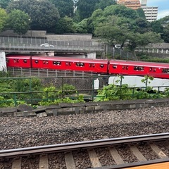 電車見に行こうー！