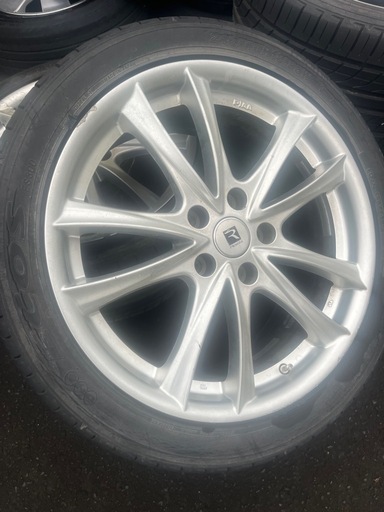 18インチ　8J ROZZA アルミホイール４本セット