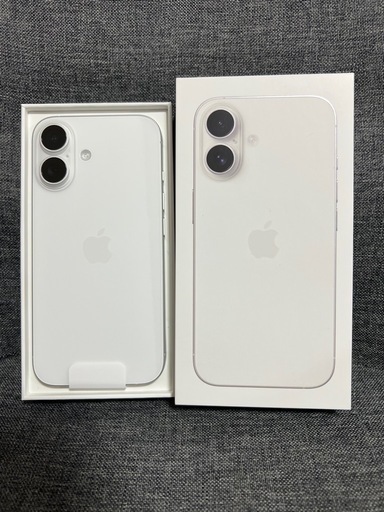 新品　iPhone 16 128GB ホワイト　SIMフリー