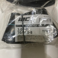 IRC タイヤチューブ　Ｌ型　2本　3.00-8 70/100-8の画像