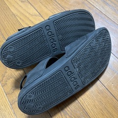 美品 adidas アディダス サンダル 24 レディースの画像
