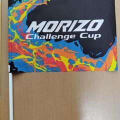 レーシングカップ　フラッグ２本　TOYOTA　GAZOO　Racing　MORIZO　Challenge　Cup　旗FLAG　トヨタの画像