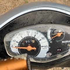 【実働】スズキ アドレスV50 FIモデル｜セル1発／不具合なし／走行8,857km の画像